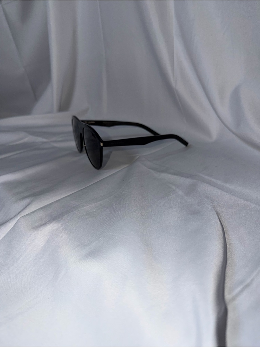 Saint Laurent Black Sunglasses with Dark Lenses - Picture 2 of 6
